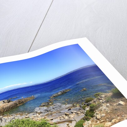 Rocky coastline, San Pietro island, Carloforte, Sardinia, Italy by Anonymous