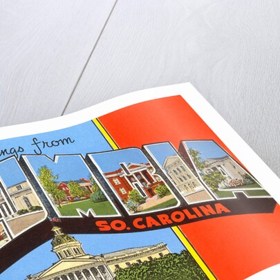 Greetings from Columbia, South Carolina by Anonymous