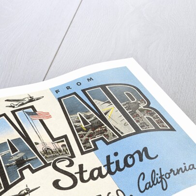 Greetings from U.S. Naval Air Station, San Diego, California by Anonymous