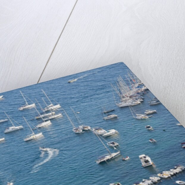 Boats in port, Hvar Town, Hvar Island, Croatia by Anonymous