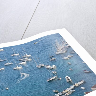 Boats in port, Hvar Town, Hvar Island, Croatia by Anonymous