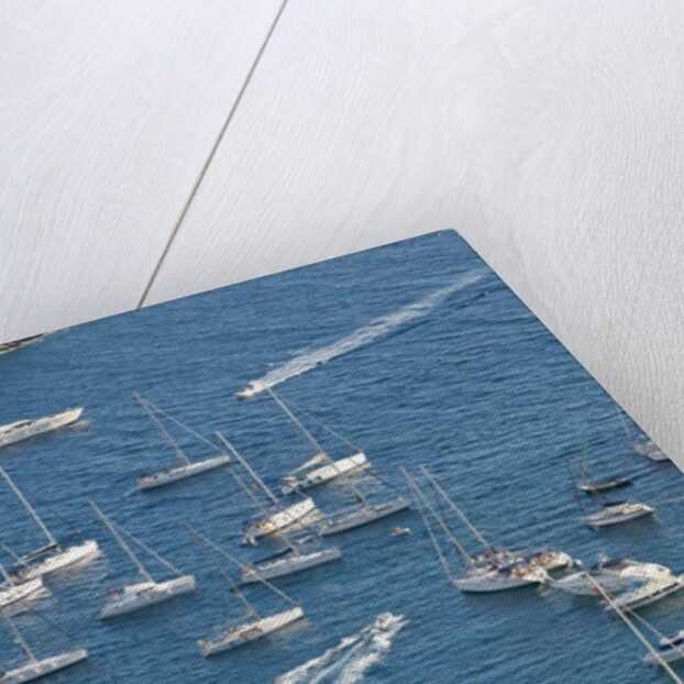 Boats in port, Hvar Town, Hvar Island, Croatia by Anonymous