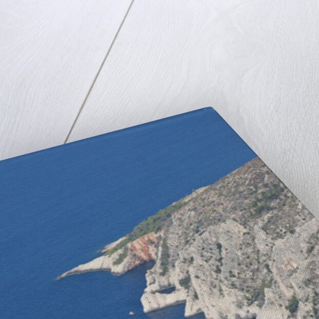View of coast from Sveti Nikola mountain, Hvar Island, Croatia by Anonymous