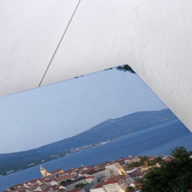 View of old town, Korcula, Croatia by Anonymous