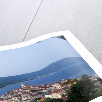 View of old town, Korcula, Croatia by Anonymous