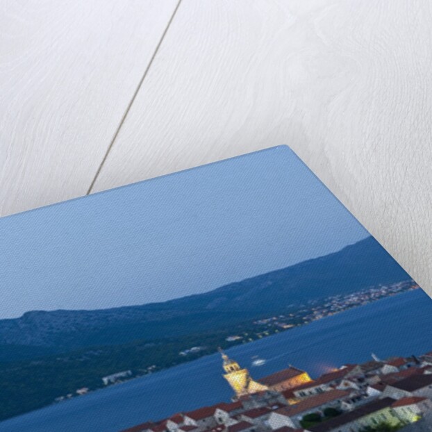 View of old town, Korcula, Croatia by Anonymous