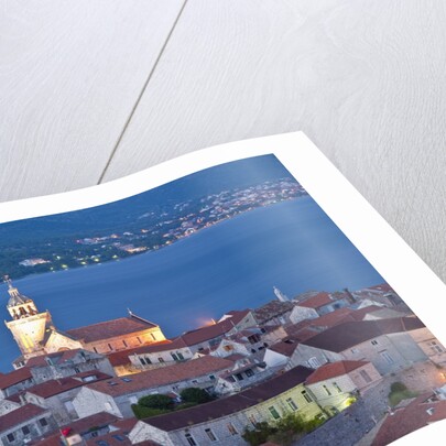 View of old town, Korcula, Croatia by Anonymous