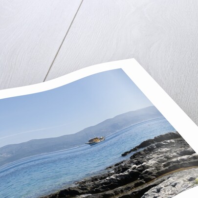 Beach and boats, Lumbarda, Korcula island, Croatia by Anonymous