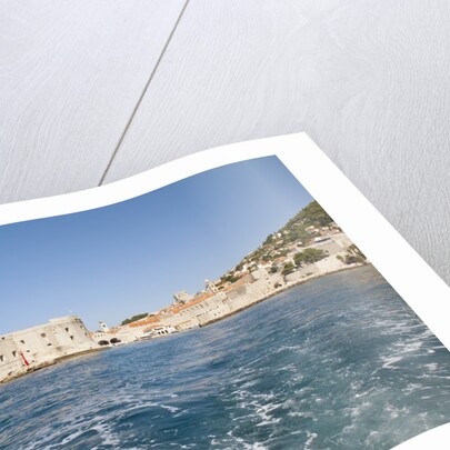 Fortified port, Dubrovnik, Croatia by Anonymous