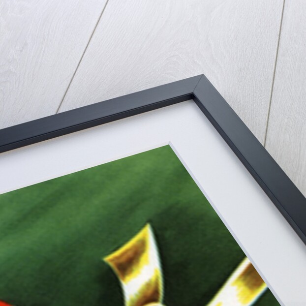 Vintage Illustration of Christmas Candy Cane by Anonymous