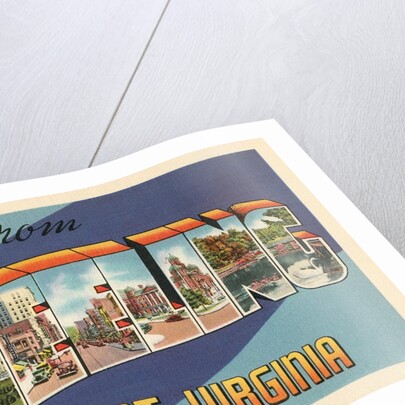 Greetings from Wheeling, West Virginia by Anonymous