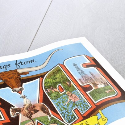 Greetings from Texas, the Lone Star State by Anonymous