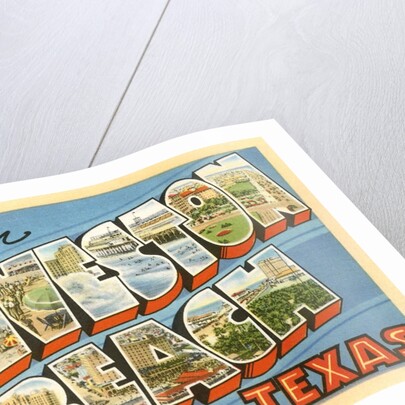 Greetings from Galveston Beach, Texas by Anonymous