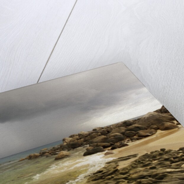 Storm clouds over Baie Beau Vallon, Mahe, Seychelles, Indian Ocean islands by Anonymous
