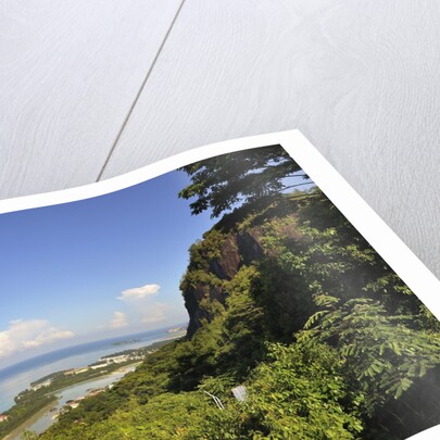 Victoria Harbor view from Bellevue, Mahe, Seychelles, Indian Ocean islands by Anonymous