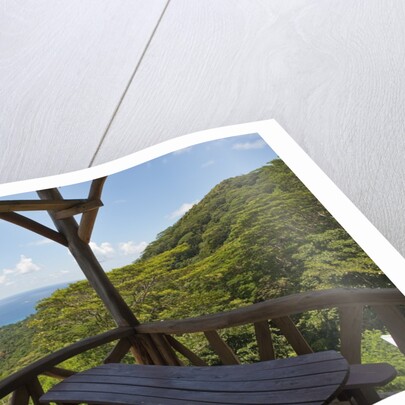 View from Bellevue, La Digue, Seychelles, Indian Ocean Islands by Anonymous