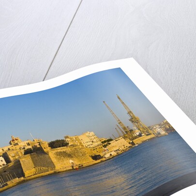 View of Senglea from Grand Harbor, La Valletta, Malta by Anonymous