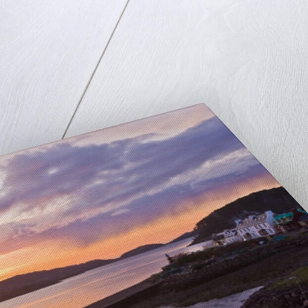 View of town based on lakeshore, Shieldaig, Scotland, United Kingdom by Anonymous