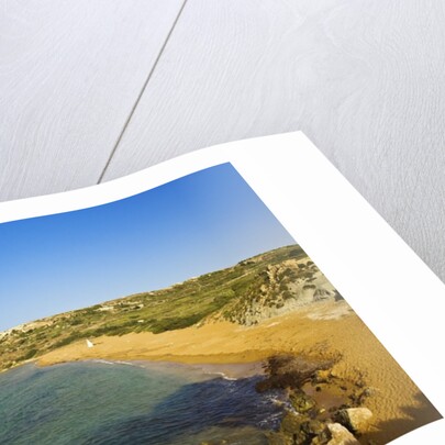 View of Ramla Bay beach, Gozo, Malta by Anonymous