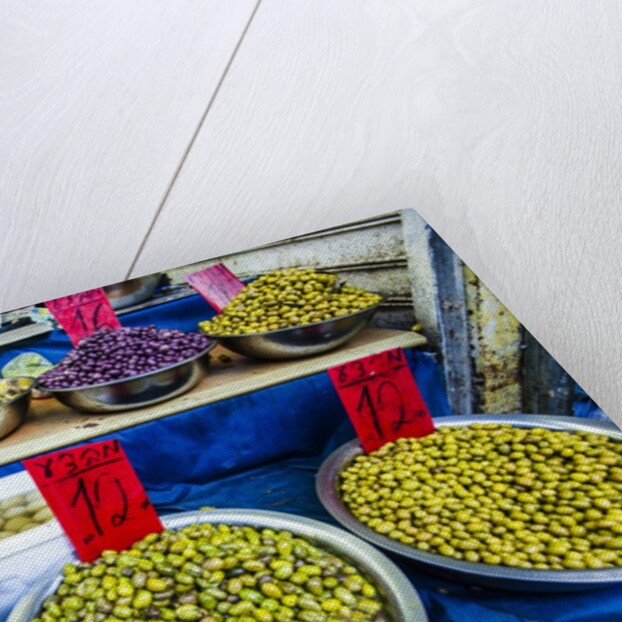 Variety of Olives in Carmel Market by Anonymous