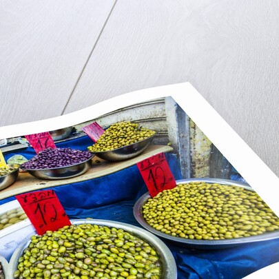 Variety of Olives in Carmel Market by Anonymous