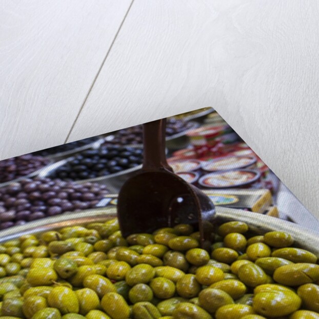 Variety of Olives in Carmel Market by Anonymous
