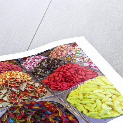 Assorted candies in Carmel Market by Anonymous