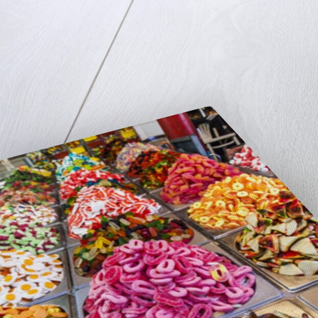 Assorted candies in Carmel Market by Anonymous