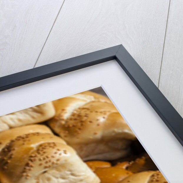 Fresh baked bread in Tel Aviv's Carmel Market by Anonymous