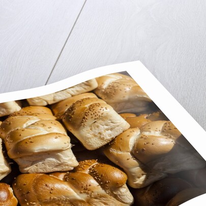 Fresh baked bread in Tel Aviv's Carmel Market by Anonymous