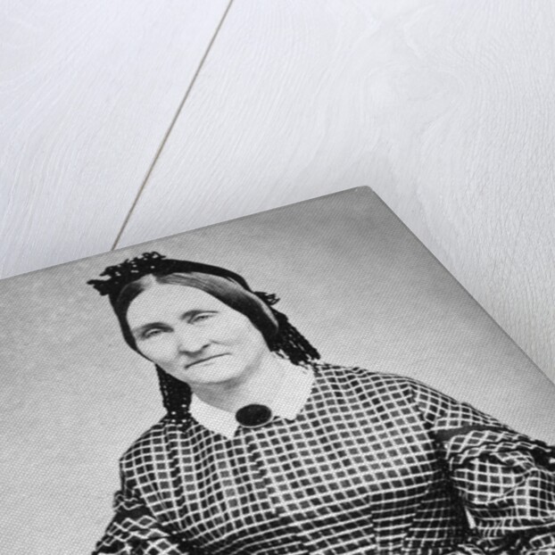 Mature woman tintype portrait, ca. 1865 by Anonymous