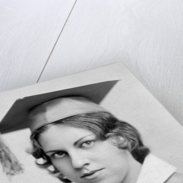 Young woman high school graduation portrait, ca. 1931 by Anonymous