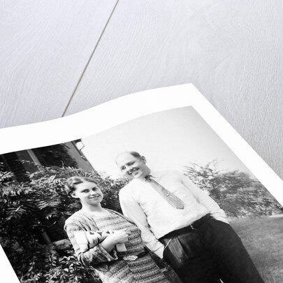 Young married couple together 1939 by Anonymous