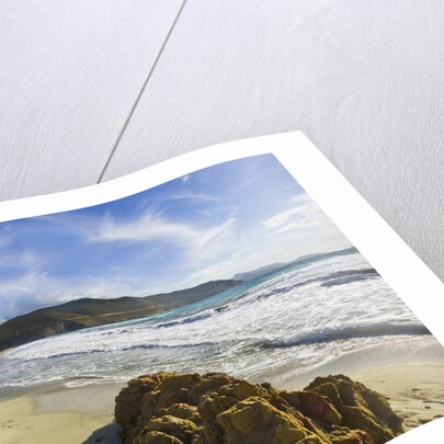 View near Ostriconi beach, Corsica, France by Anonymous