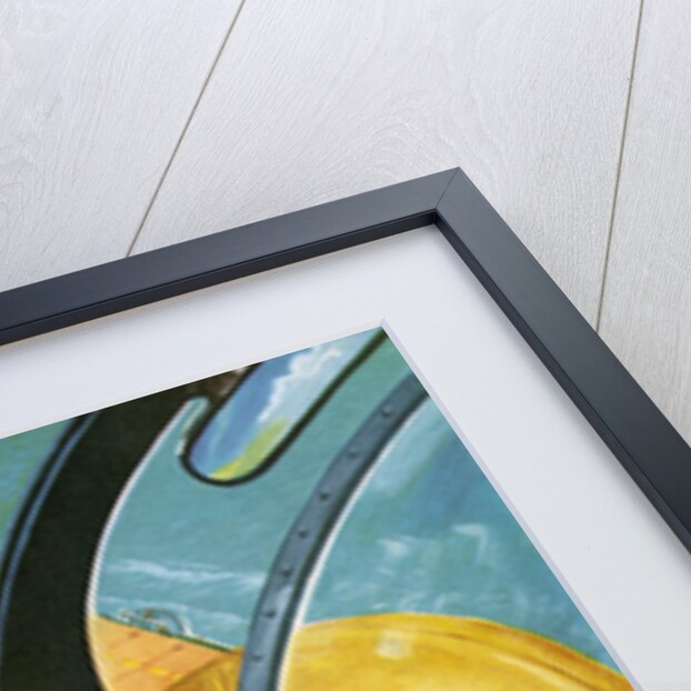 Pilot's View of a Plane Landing on an Aircraft Carrier by Anonymous