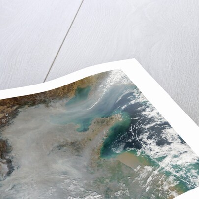 Smog and Haze over Eastern China by Anonymous