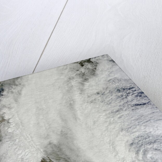 Hurricane Sandy (18L) off the eastern United States by Anonymous