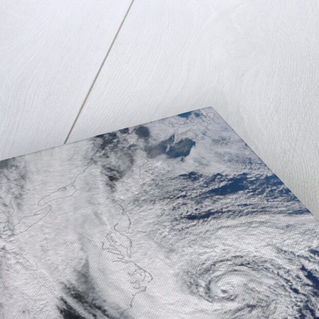 Hurricane Sandy off the US East Coast by Anonymous