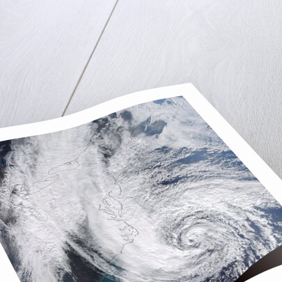Hurricane Sandy off the US East Coast by Anonymous