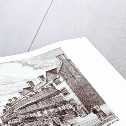 County Borough of Salford. First design for the artisans' dwellings by Walter R Sharp Architect. by Anonymous