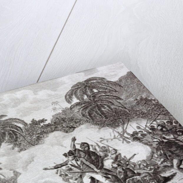 The death of Captain James Cook. 1728 - 1779 by Anonymous