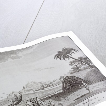A view of the newly discovered island of Ulietia by Anonymous
