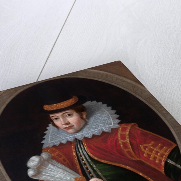 Portrait of Pocahontas by Anonymous