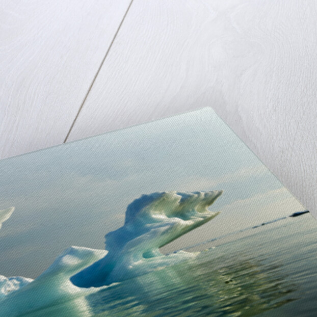 Melting Icebergs, Hudson Bay, Canada by Anonymous