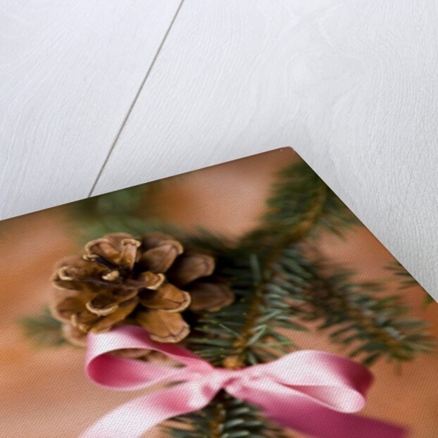 Close-up of Christmas decorations against blurred background by Anonymous