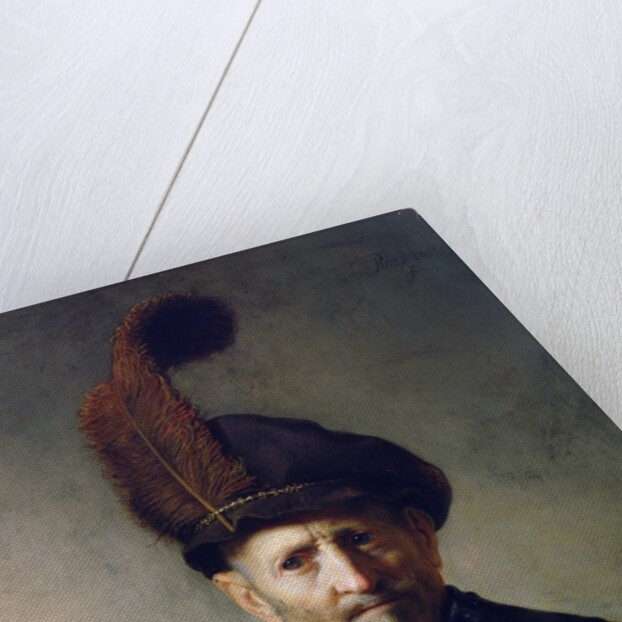 An Old Man in Military Costume by Rembrandt van Rijn