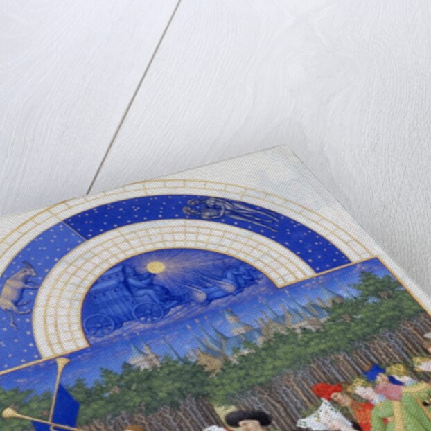 Très Riches Heures du duc de Berry: Month of May by Frères Limbourg