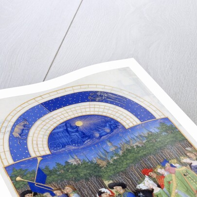 Très Riches Heures du duc de Berry: Month of May by Frères Limbourg