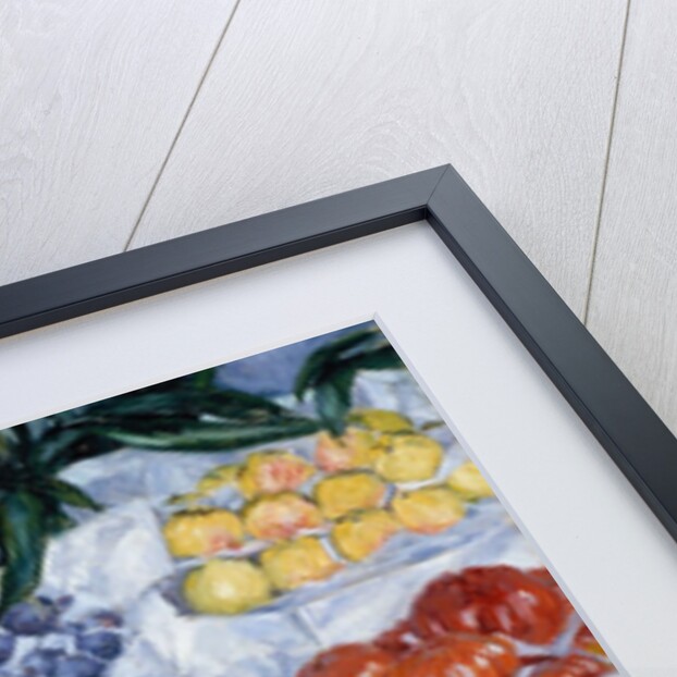 Fruit Displayed on a Stand by Gustave Caillebotte