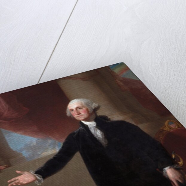 George Washington (The Lansdowne Portrait) by Gilbert Stuart